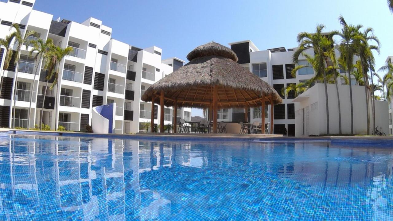Cachito De Cielo, Departamento De Lujo 2 Habitaciones Y Alberca 曼萨尼约 外观 照片