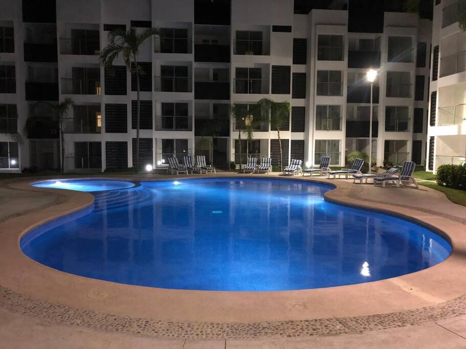 Cachito De Cielo, Departamento De Lujo 2 Habitaciones Y Alberca 曼萨尼约 外观 照片
